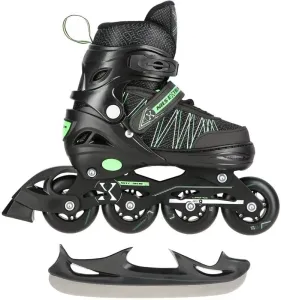 Nils Extreme NH11912 2in1 Inline-Skates Green 31-34