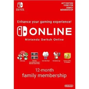 365 Days  Online Membership (Family) - Nintendo Switch Digital