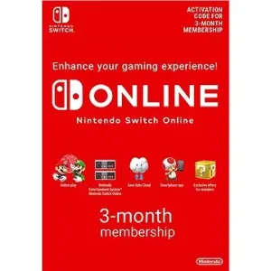 90 Days  Online Membership (Individual) - Nintendo Switch Digital