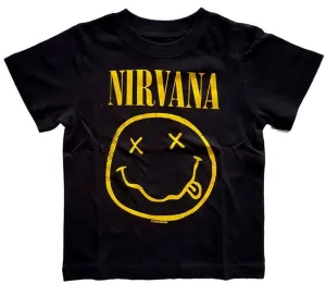 Nirvana T-Shirt Smiley 3 Years Schwarz