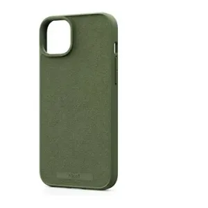 Njord Suede MagSafe Tasche für iPhone 15 Plus Olive