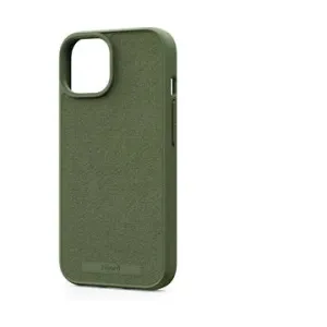Njord Suede MagSafe Case for iPhone 15 Olive