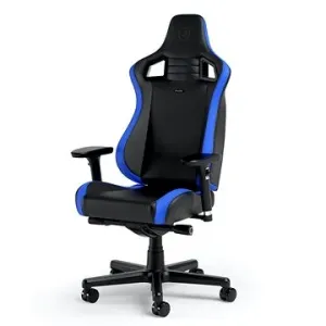 Noblechairs EPIC Compact Gaming Chair - schwarz/karbon/blau