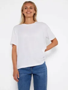 Noisy May Mathilde T-Shirt Weiß #385058