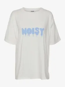 Noisy May Mida T-Shirt Weiß #667777