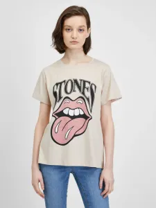 Noisy May Nate T-Shirt Beige