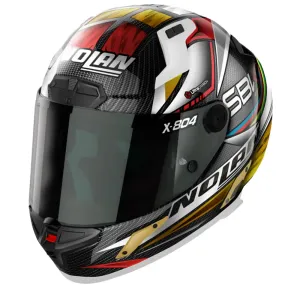 Nolan X-804 RS Ultra Carbon SBK 023 Full Face Helmet Größe M