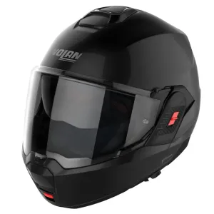 Nolan N100-6 Classic N-COM 010 Flat Black Modular Helmet Größe M