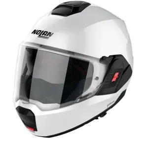 Nolan N120-1 Special N-COM 015 Pure White Modular Helmet Größe S