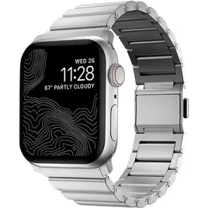 Nomad Aluminiumband Silber Apple Watch 42/44/45/Ultra 49mm