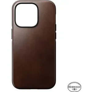 Nomad Modern Leather MagSafe Case Brown für iPhone 14 Pro