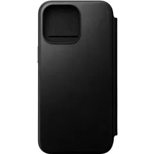 Nomad Modern Leather Folio Black iPhone 15 Pro Max