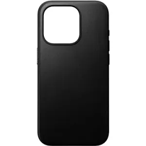 Nomad Modern Leather Case Black iPhone 15 Pro