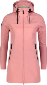 Isolierter wasserdichter Softshell-Mantel für Damen von NORDBLANC ANYTIME rosa NBWSL7956_PIR