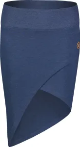 Baumwolle für Damen Rock Nordblanc Sanduhr blau NBSSL7407_SRM