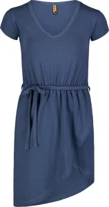 Kleid Nordblanc Schleife blau NBSLD7409_SRM