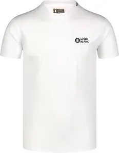 SAILBOARD Weißes Herren-T-Shirt aus Bio-Baumwolle NBSMT7829_BLA