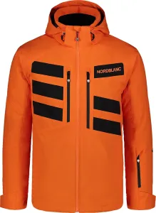 Männer Skijacke Nordblanc Gestreift orange NBWJM7505_MDV