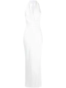 NORMA KAMALI - Deep Neckline Long Dress