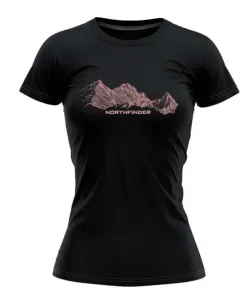 Northfinder Damen-T-Shirt KENYA, schwarz #315466