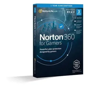 Norton 360 for gamers 50GB, 1 Benutzer, 3 Geräte, 12 Monate (elektronische Lizenz)