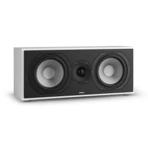 Numan Reference 803 2-Wege-Center-Lautsprecher D’Appolito weiß Cover schwarz