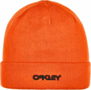 Oakley B1B Logo Beanie Neon Orange UNI Ski Mütze
