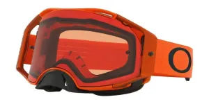 Oakley Airbrake MX Moto Orange Prizm Bronze Goggles Größe