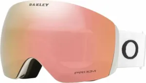 Oakley Flight Deck L 7050C200 Matte White/Prizm Rose Gold Iridium Ski Brillen