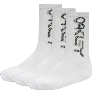 Oakley B1B SOCKS 2.0 (3 PCS) Socken, weiß, veľkosť L