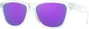 Oakley Frogskins XS 90061453 Polished Clear/Prizm Violet XS Lifestyle Brillen
