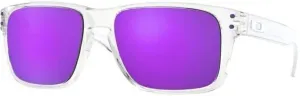 Oakley Holbrook XS 90071053 Polished Clear/Prizm Violet XS Lifestyle Brillen