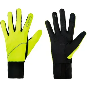 Odlo GLOVES INTENSITY SAFETY LIGHT Handschuhe, reflektierendes neon, größe