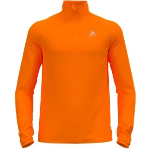 Odlo M MID LAYER 1/2 ZIP BERRA LIGHT Herren Sweatshirt, orange, größe #1456087