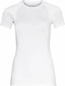 Odlo W CREW NECK S/S ACTIVESPINE Damen Sportshirt, weiß, größe