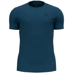 Odlo SUW MEN'S TOP CREW NECK S/S NATURAL+ LIGHT Herrenshirt, dunkelblau, veľkosť XL