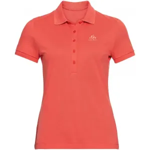 Odlo WOMEN'S T-SHIRT POLO S/S CONCORD Damen Shirt, orange, größe XS