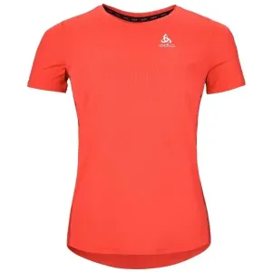Odlo W CREW NECK S/S ZEROWEIGHT CHILL-TEC Damen Sportshirt, orange, größe