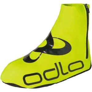 Odlo SHOECOVER ZEROWEIGHT Überzüge für die Schuhe, reflektierendes neon, größe XL