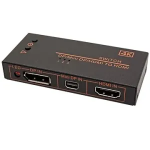 OEM Schalter HDMI / miniDP / DP -> HDMI, 3:1