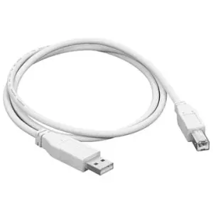 OEM USB 2.0-Schnittstelle 3 m AB weiß (grau)