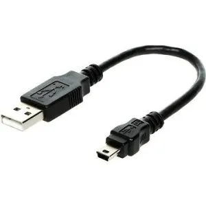 OEM USB-A/MINI-5-polig schwarz, 0,15 m