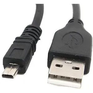 OEM-USB-A-MINI 8-poligen 1,8 m schwarz
