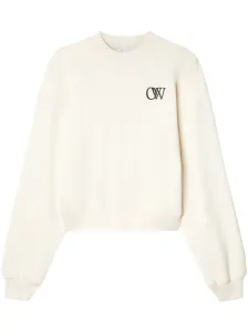 OFF-WHITE - Logo Cotton Sweatshirt #1361048