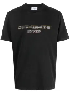 OFF-WHITE - Cotton T-shirt With Logo #1328593