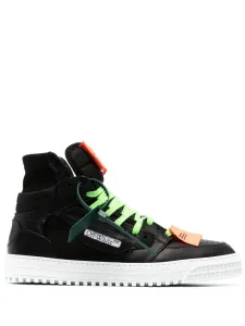 OFF-WHITE - 3.0 Off Court Leather Sneakers #231193