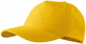 5-Panel-Baseballmütze, gelb #794284