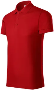 Bequemes Poloshirt für Herren, rot #800794