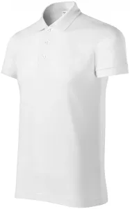 Bequemes Poloshirt für Herren, weiß, XL