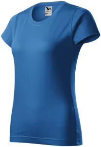 Damen einfaches T-Shirt, hellblau #790904